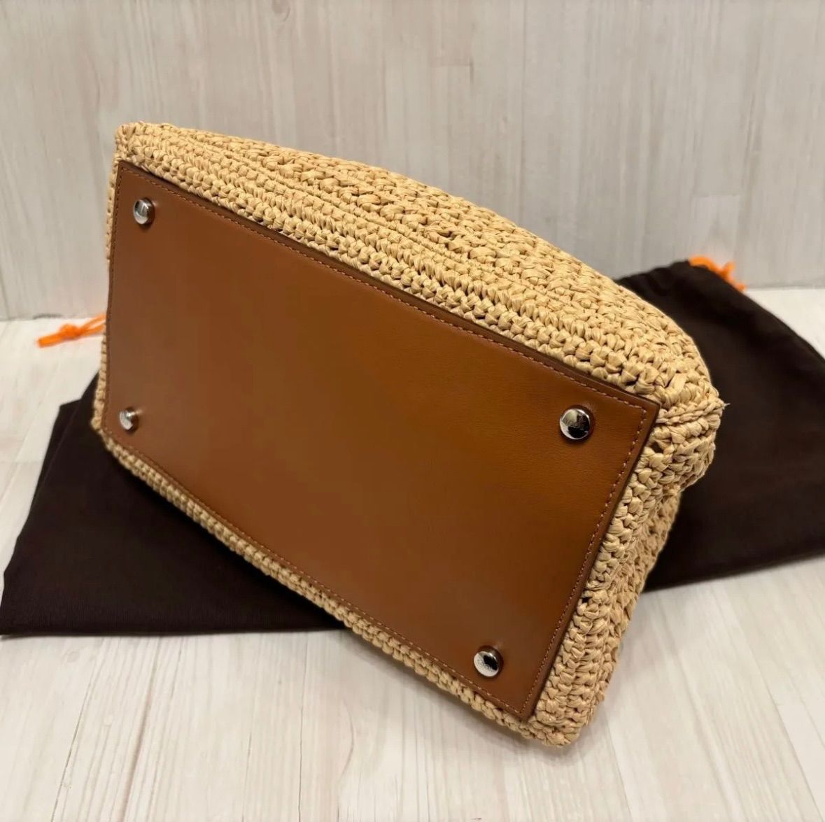 美品 TOD'S トッズ ラフィア マイクロ ハンドバッグ　カゴバッグ 美品 TOD'S トッズ ラフィア マイクロ ハンドバッグ カゴバッグ - メルカリ