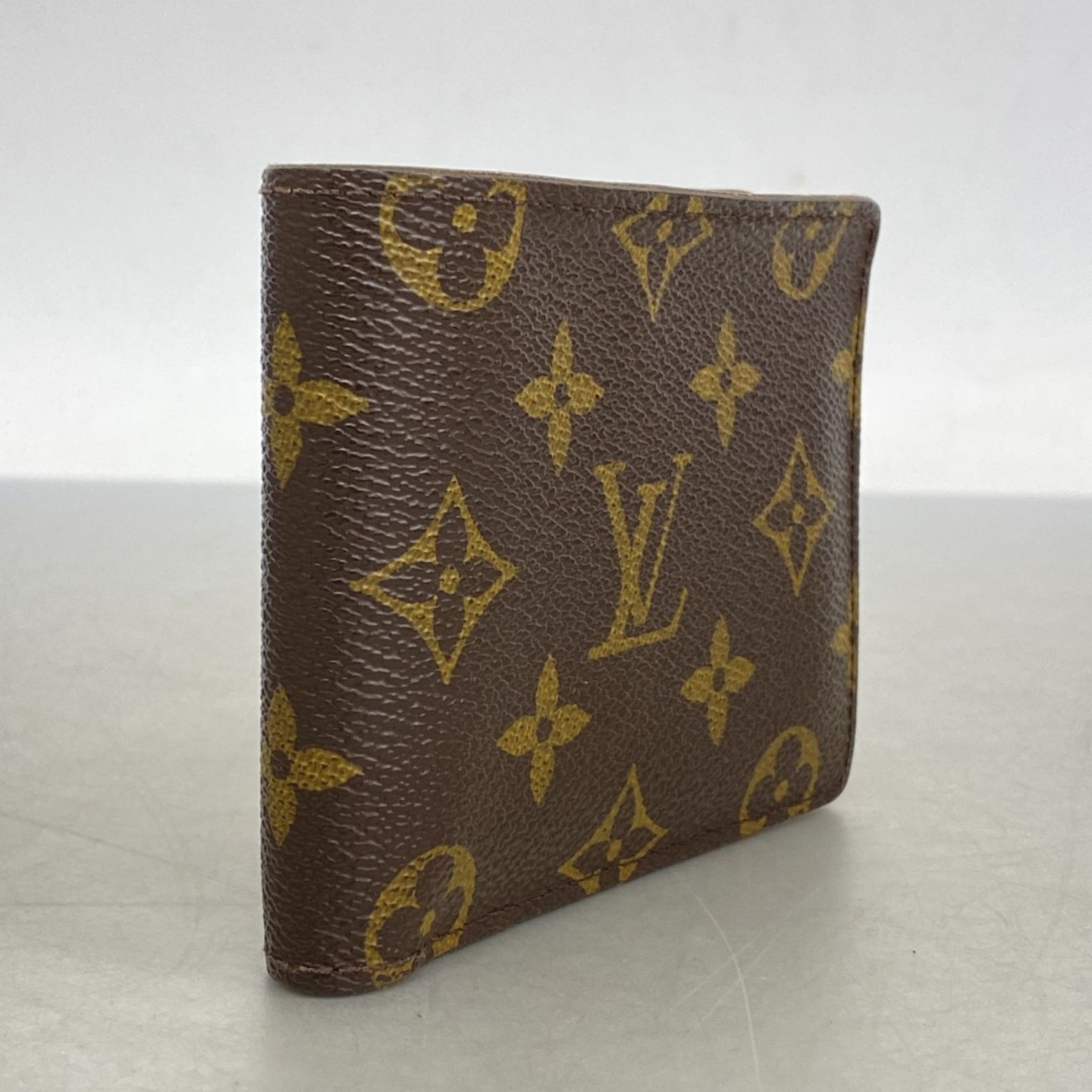 ルイ ヴィトン Louis Vuitton ルイ ヴィトン 札入れ モノグラム ポルトフォイユミュルティプル M60895 ブラウンメンズ