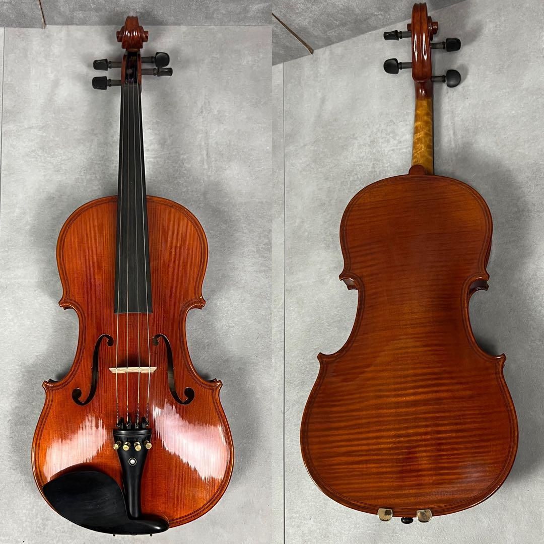 希少品　美しい虎杢　ワンピースバック　ピッコリーニ　ヴィオラ　2009　裏板一枚 フォローで20％割クーポン配布中】希少品 美しい虎杢 ワンピース