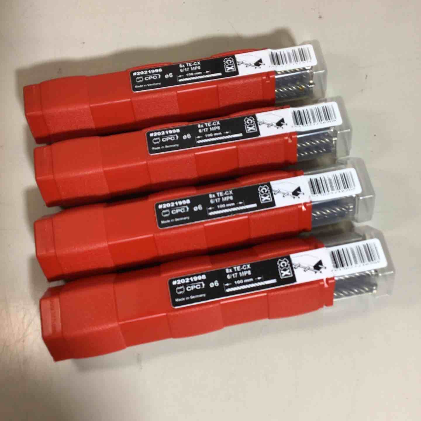 ♥品 HILTI ヒルティ ドリルビット TE-CX 6|17 MP8 マルチパック８本入り SDSプラス 4個 戸田店