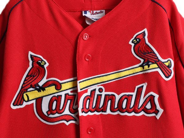 お得なクーポン配布中!】 USA製 MLB Majestic カージナルス