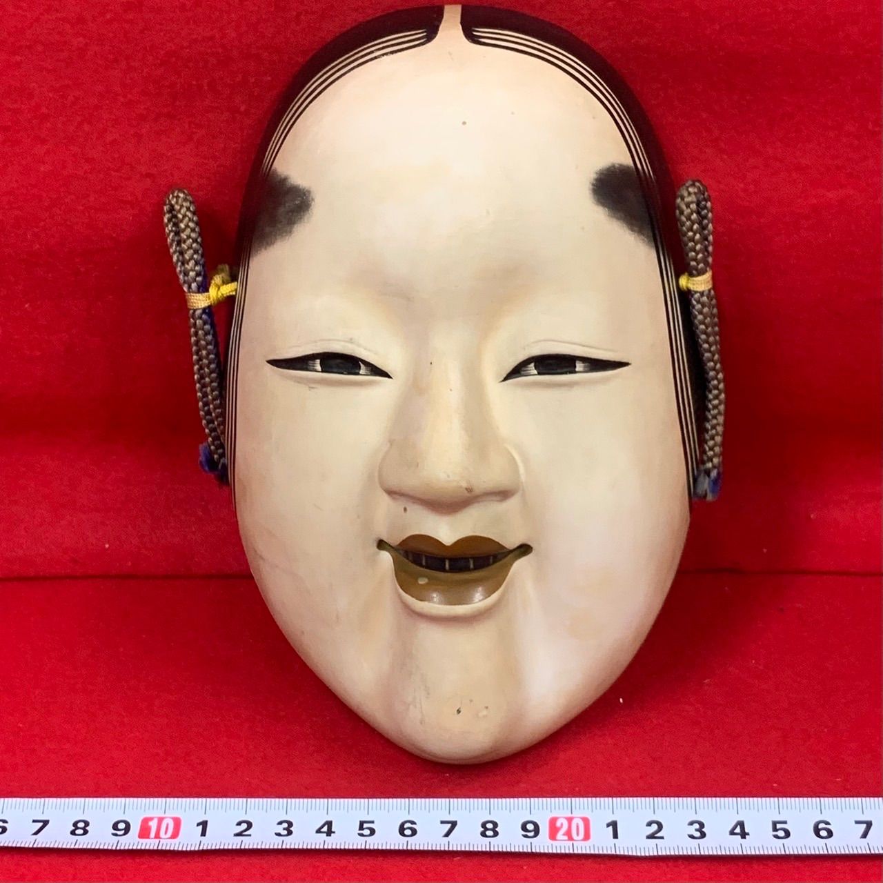 能面 |小面、お面 、女面 |古民藝【古美術】【骨董】 楽天市場】骨董○能面 | 小面○お面 / 女面 | 江戸後期-10世紀頃