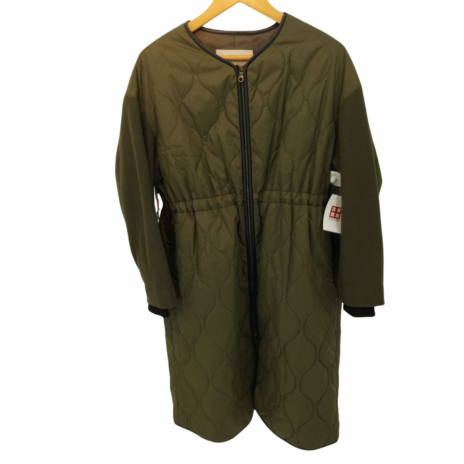 レイビームス] コート ボア キルト リバーシブル コート レディース ボア キルト リバーシブル コート（ノーカラーコート）｜