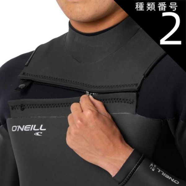 種類2：ブラック/LB 【O'NEILL/オニール】スーパーフリーク Z.E.N.メンズ セミドライスーツ WFW-106A3 5×3mm ウェットスーツ ウエットスーツ