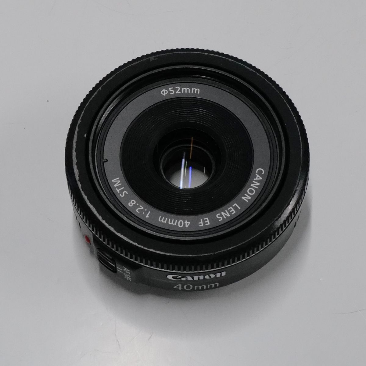 EF40mm F2.8 STM CANON 交換レンズ USED美品 標準 単焦点 パンケーキ 