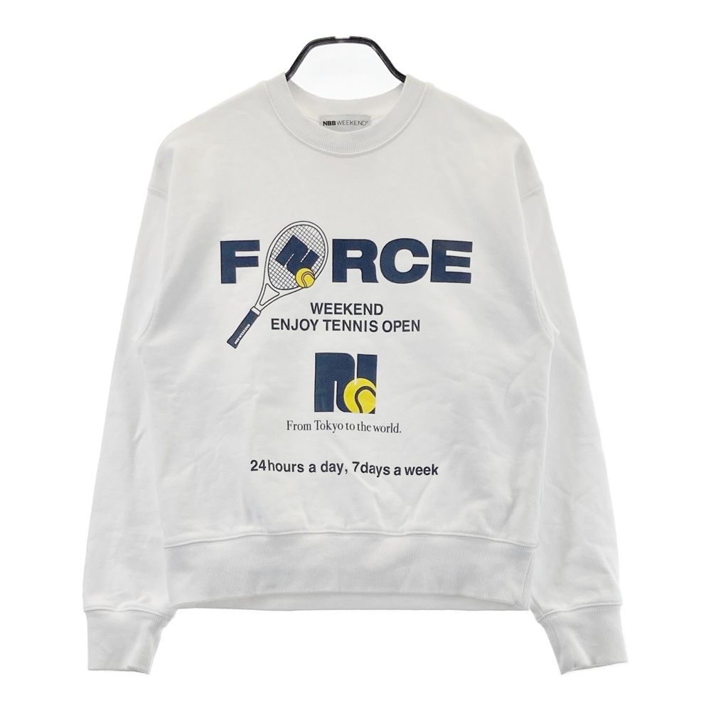 サイズ 0 NBB WEEKEND エヌビービーウィークエンド スウェット トレーナー ホワイト系 240101540932 ゴルフウェア レディース ストスト