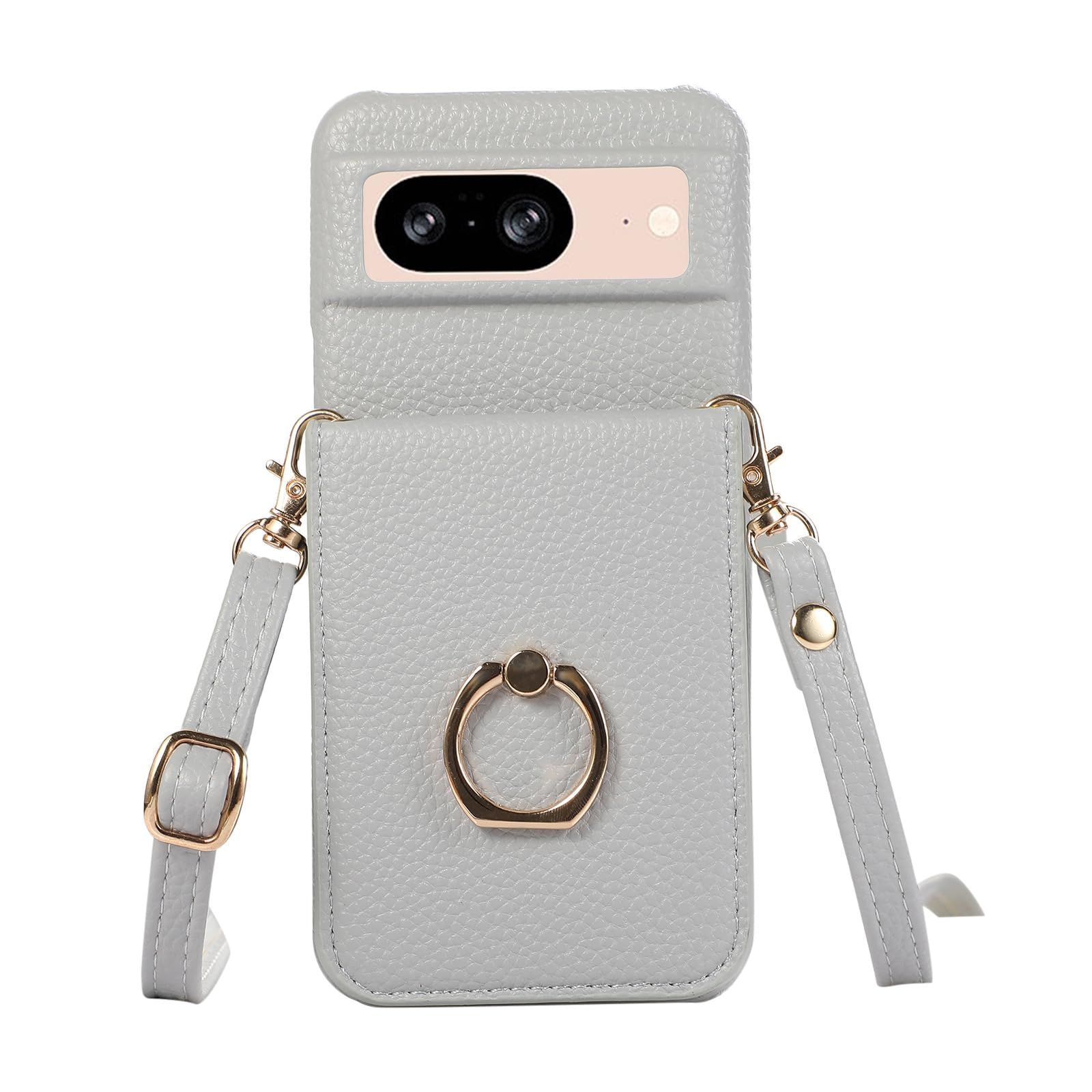 【人気商品】レンズ保護 衝撃吸収 スマホケース 軽量 ファッション カード多機能 レディース カード収納 携帯ケース 財布型 Google Google 長さ調節可能 Pixel Pixel 斜めがけストラップ 7A イミテ