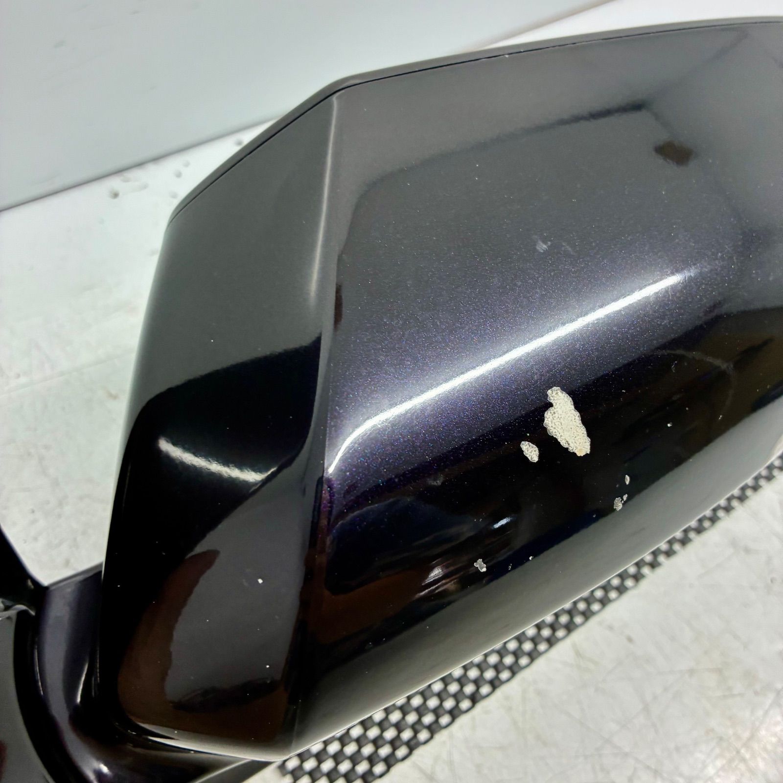 ホンダ RR1 RR2 RR3 RR4 RR5 RR6 エリシオン プレステージ ドアミラー サイドミラー 左側 助手席側 L 11ピン 11P ウィンカー付 ブルーミラーレンズ 紫 パープル PB81P P71439