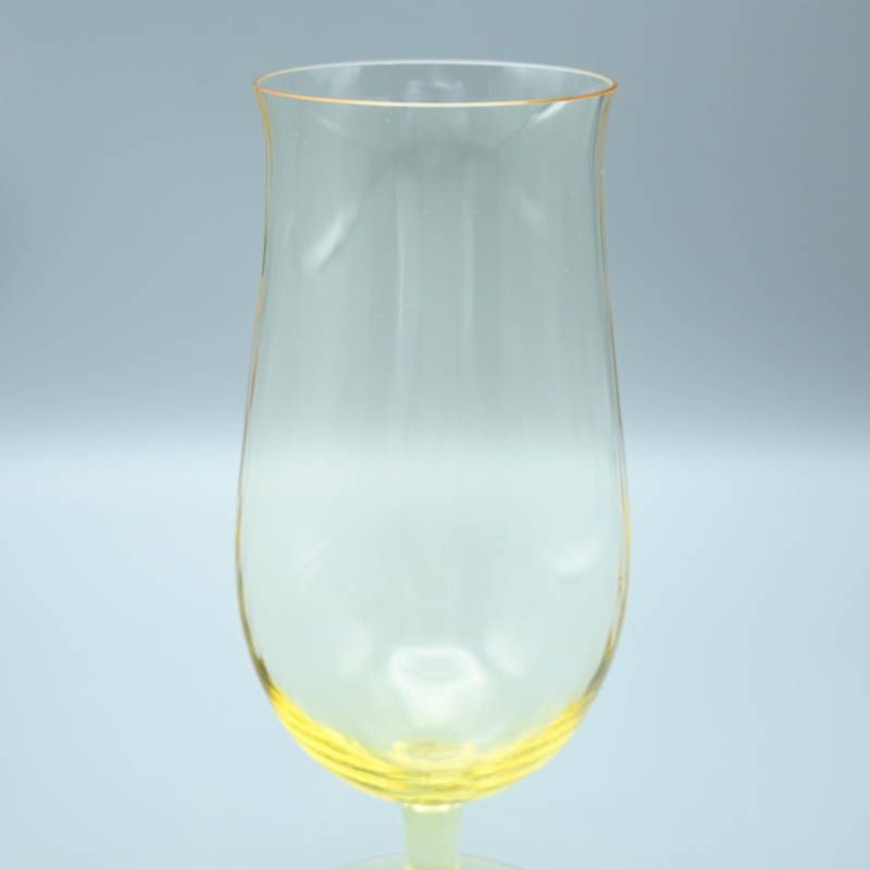 Meissen マイセン 波の戯れ ビアグラス イエロー マイセングラス Moser モーゼル S10-t020