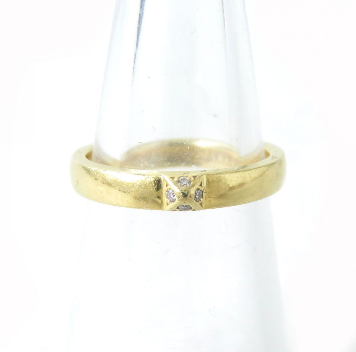 良品△Justin Davis ジャスティンデイビス K18 ダイヤモンド1P D0.02CT 