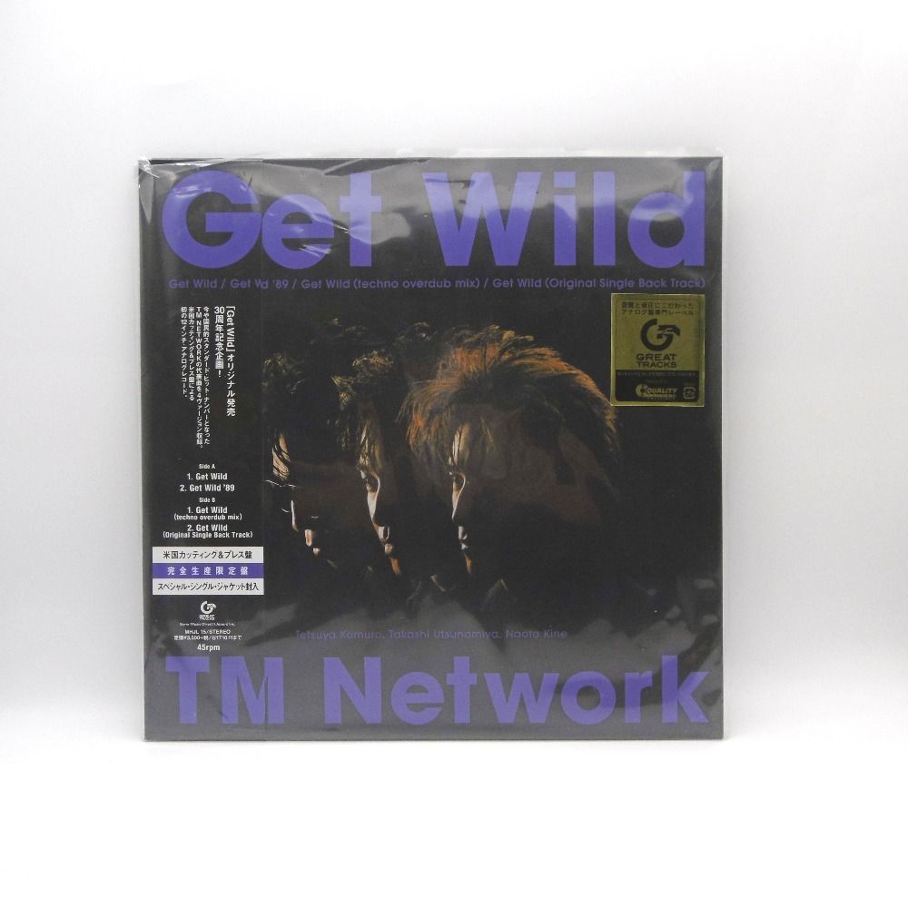 TM NETWORK Get Wild 完全生産限定盤 レコード LP TM NETWORK Get Wild 完全生産限定盤 アナログ盤 レコード - メルカリ