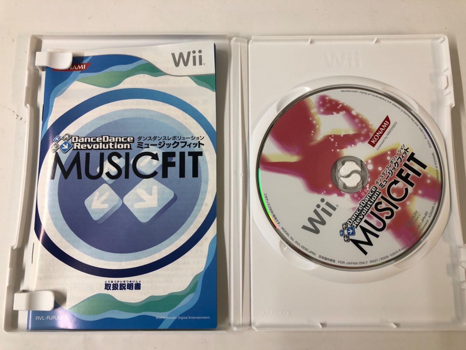 Wii ダンスダンスレボリューション ミュージックフィット / 動作