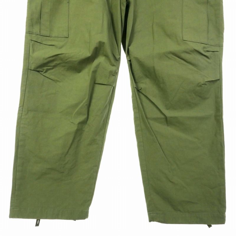 23AW ダブルタップス トラウザーパンツ リップストップ カーゴパンツ WTAPS 24SS MILT2301 / TROUSERS / COTTON. DENIM ブラック