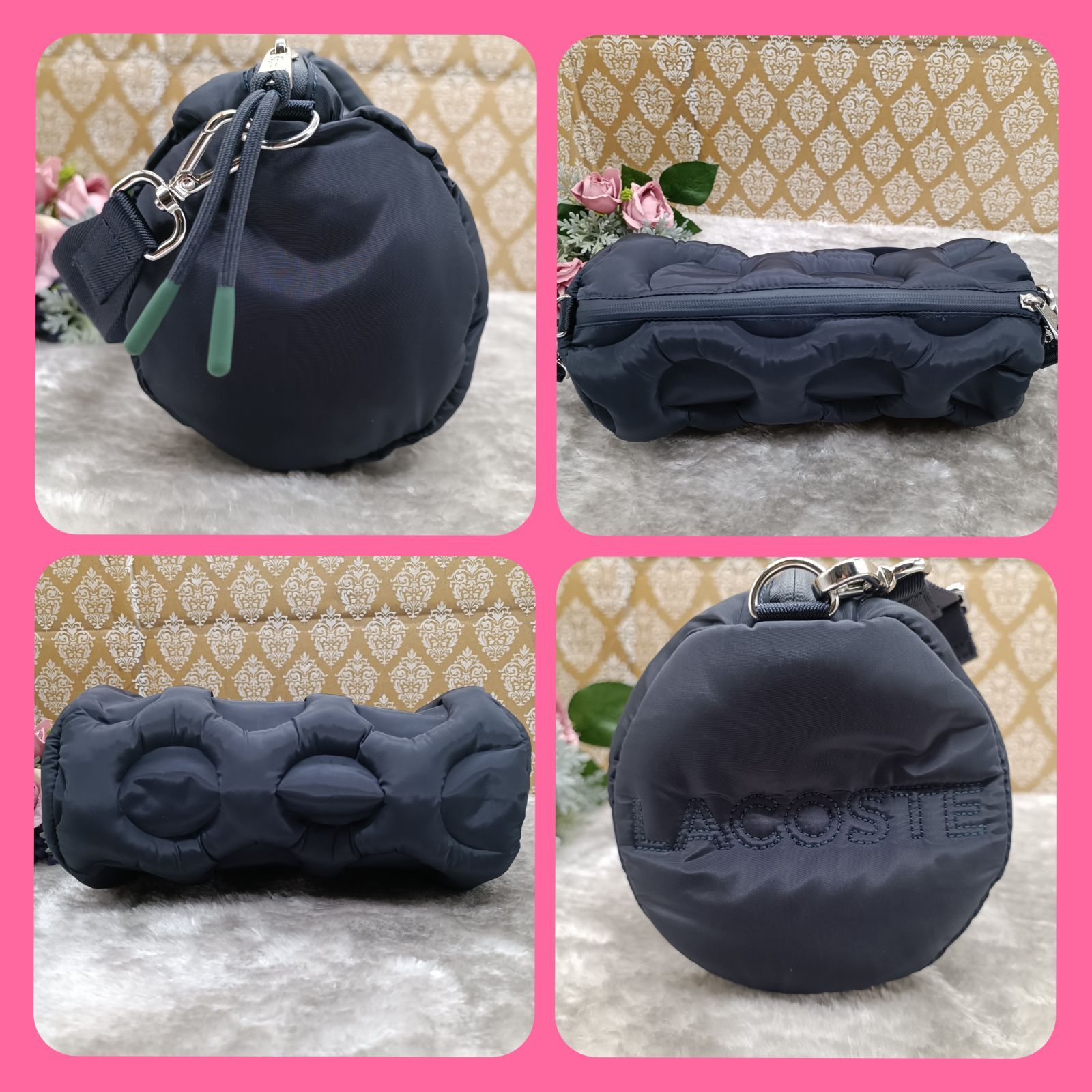 LACOSTE 》 ☆美品☆ ラコステ ショルダーバッグ ゴルフボール 