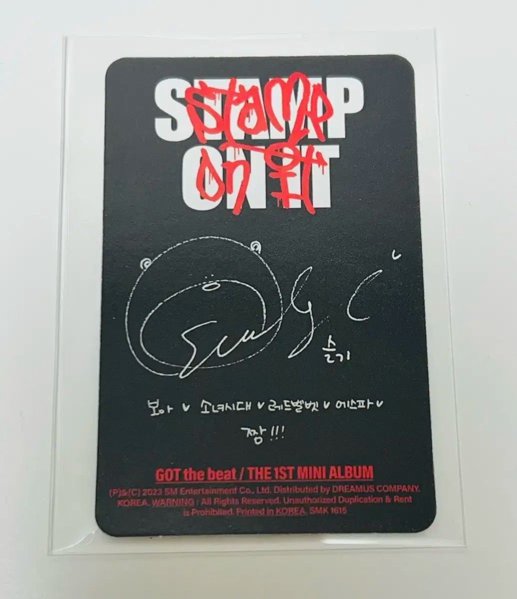 GOT the beat Red Velvet(レッドベルベット・レドベル) スルギ