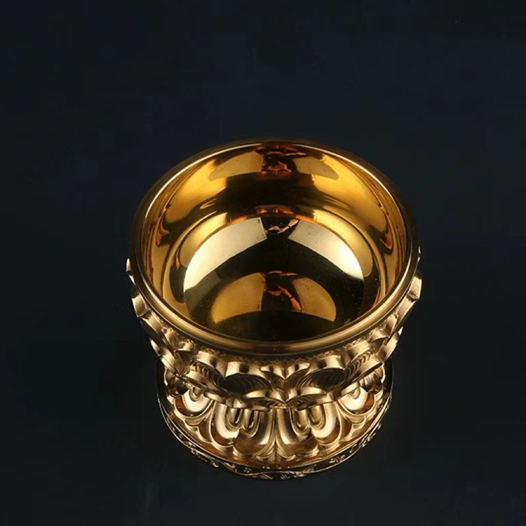 密教法具 寺院仏具 真言宗 大悲香炉 仏教 仏具 真鍮製 高さ18cm WWW_SKLAD-KIRPICHA_RU