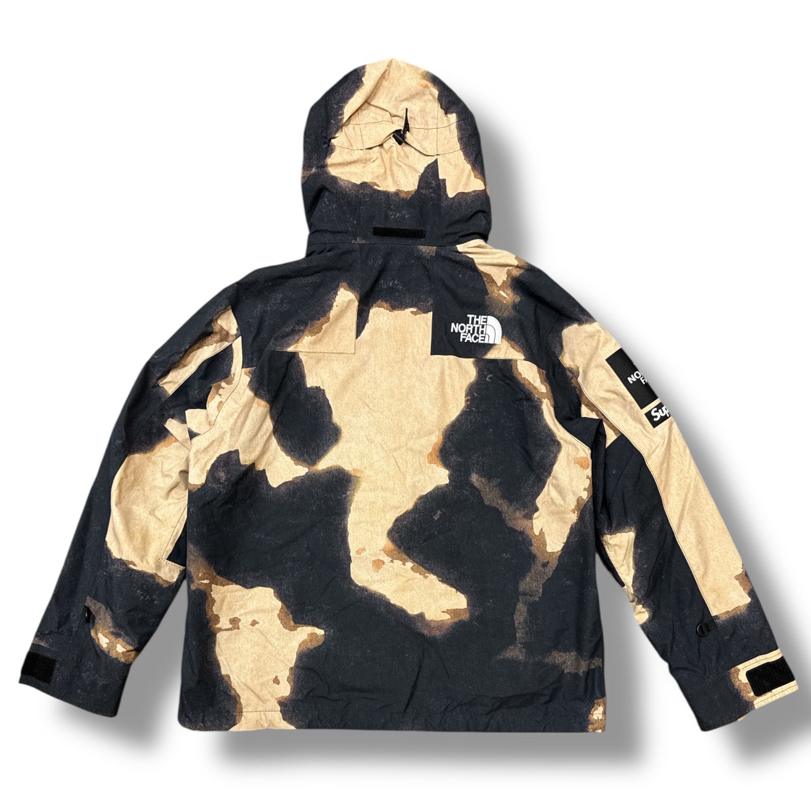 Supreme ノースフェイス ブリーチデニム Mountain Jacket Supreme The North Face Bleached Denim Print Mountain Jacket