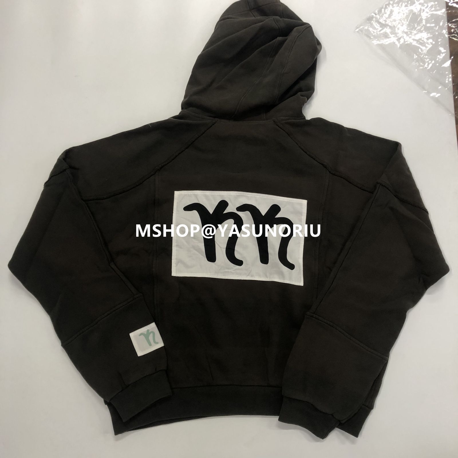 KIKO KOSTADINOV キコ POPUP BROWN HOODIE KIKO KOSTADINOV キコ POPUP BROWN HOODIE
