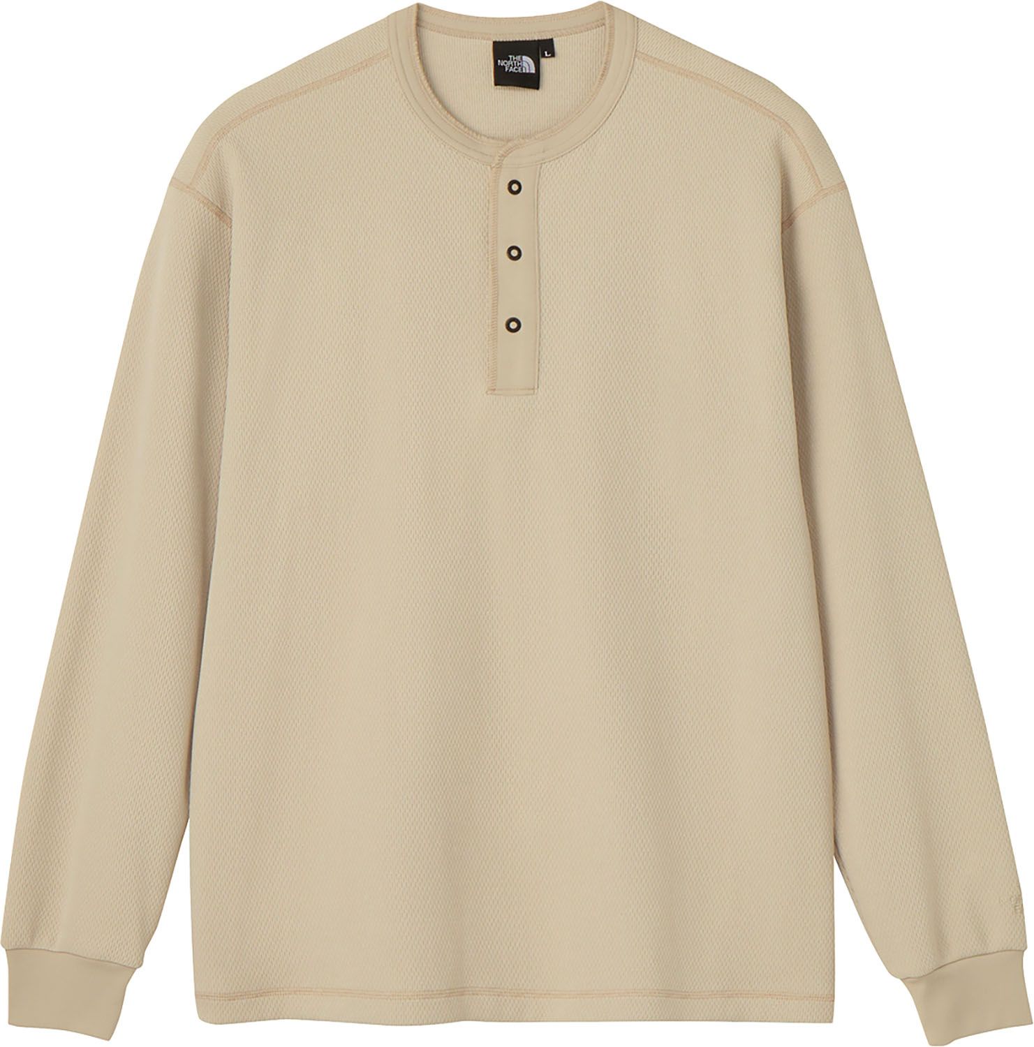 ザ ノース フェイス THE NORTH FACE アウトドア ロングスリーブハニカムヘンリー LS HONEYCOMB HENRY メンズ カットソー Tシャツ ロングスリーブ トップス ロゴ ウェア 静電防止 長袖 NT125 K ブラック