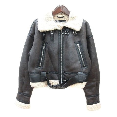 Zara ムートンジャケットXS ZARA ムートンジャケット XSの通販 by chan-c's shop｜ラクマ
