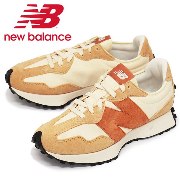 new balance (ニューバランス) MS327 WC スニーカー BEIGExBROWN NB793 Dワイズ 27.5cm