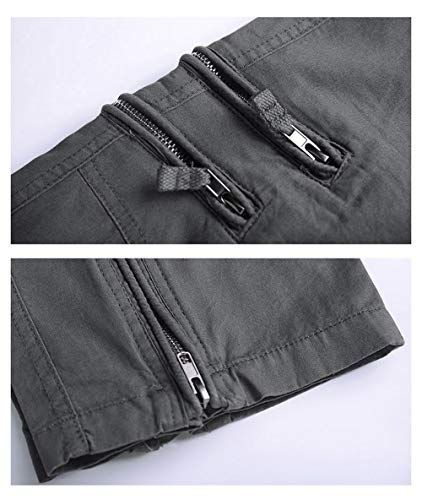 M_グレー TACVASEN アウドトアウェア メンズ サバゲー 春 ストレート