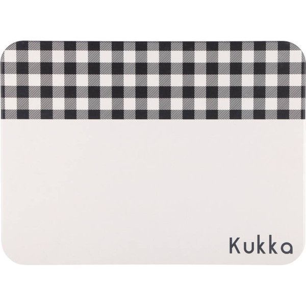 【まとめ】ＫＵＫＫＡ２０２１　珪藻土バスマット　３９×２９　ＢＫ 【×6セット】