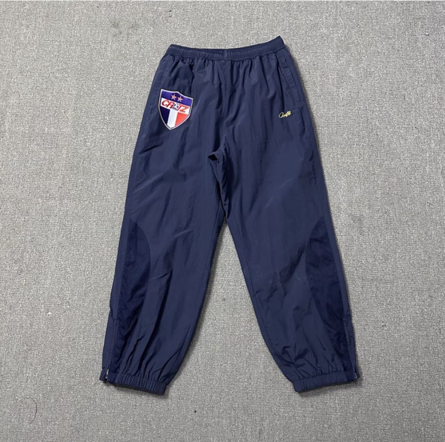 corteiz shukujacket イタリア セットアップ ネイビー S/M/L/XL