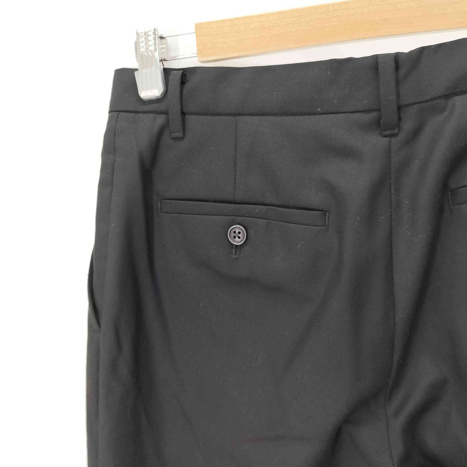 UNIQLO ＋J　ウールスリムフィットパンツ ブラック【新品未使用】 ストレッチウールスリムフィットパンツ｜ユニクロの通販｜&mall