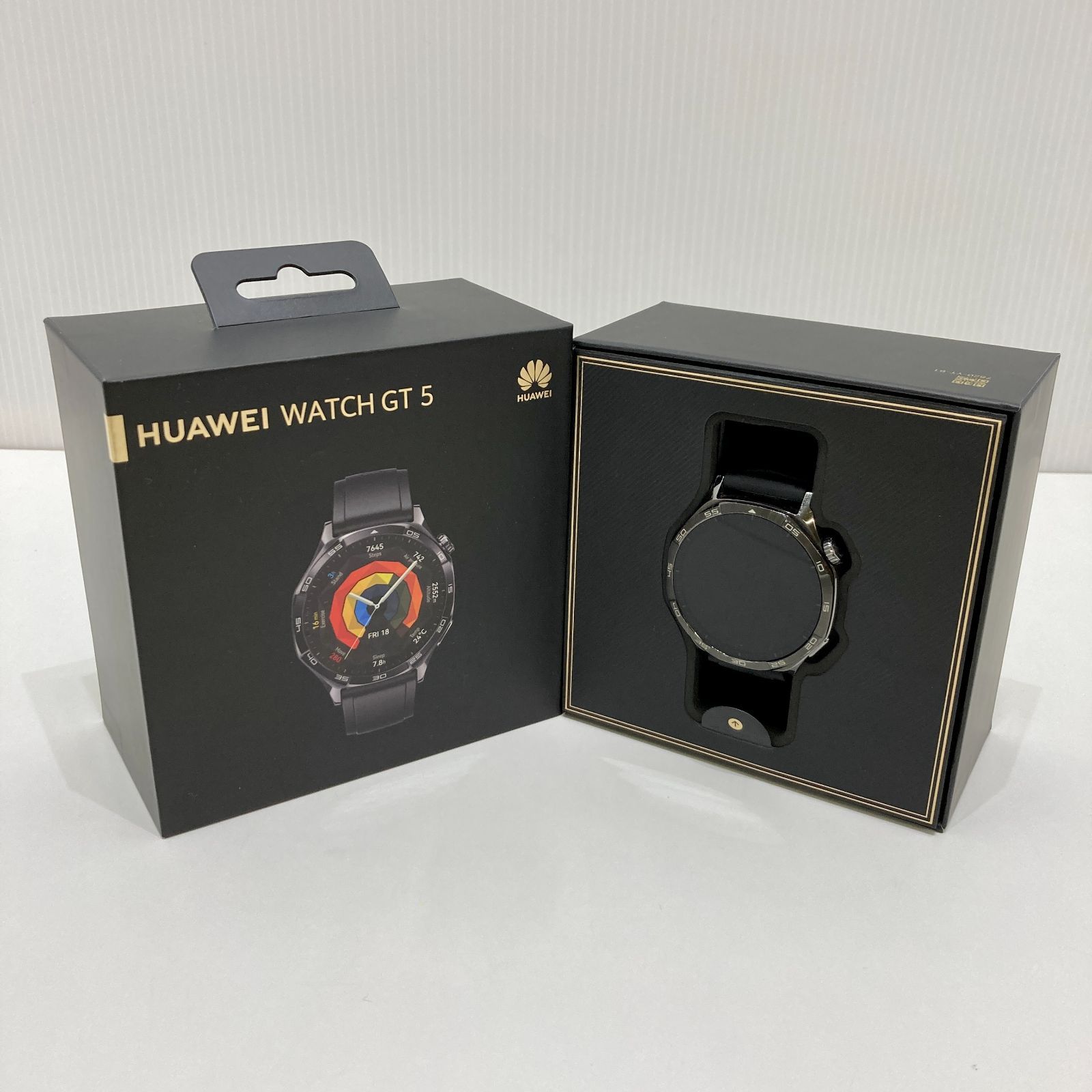 HUAWEI WATCH GT 5 46mm VLI-B19 Black ファーウェイ スマートウォッチ