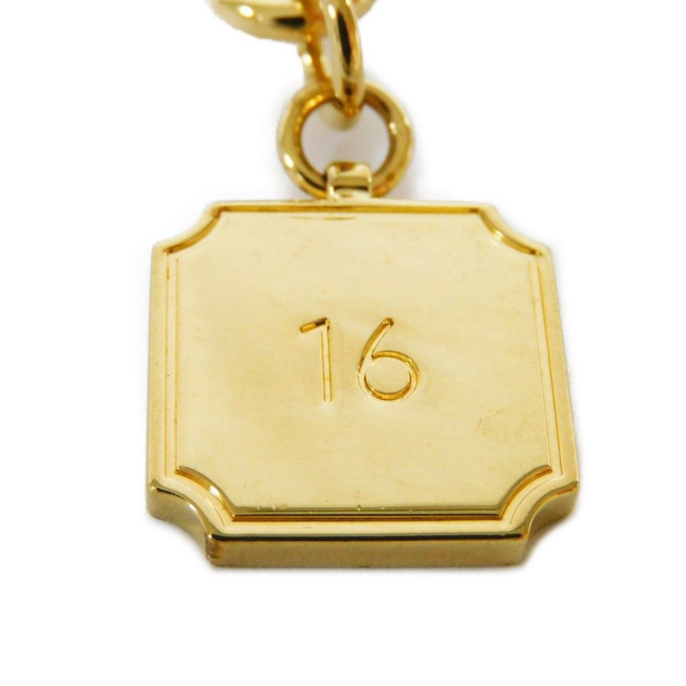 セリーヌ 16 ブラス プレート フック キーホルダー 新ロゴ セリーヌ 16 ブラス プレート フック キーホルダー 新ロゴ