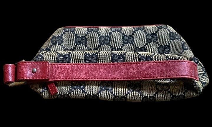GUCCI GGキャンバス トートポーチ ミニハンドバッグ ポーチ ハンドバッグ ポーチ バニティ 化粧ポーチ 小物入れ GG キャンバス 現状 品 シミなど あり N25J T 46