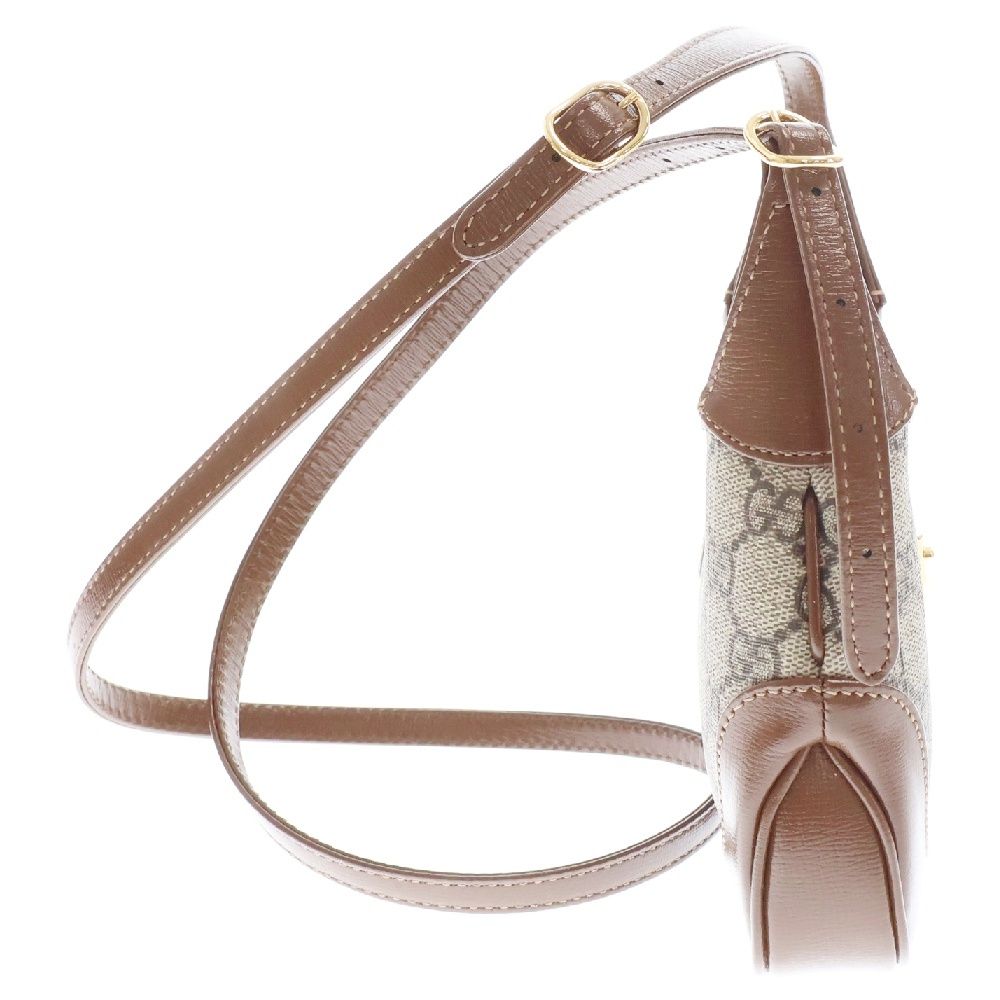 GUCCI●637092 ショルダーバック グッチ ジャッキー 1961〕ミニバッグGGスプリーム キャンバス