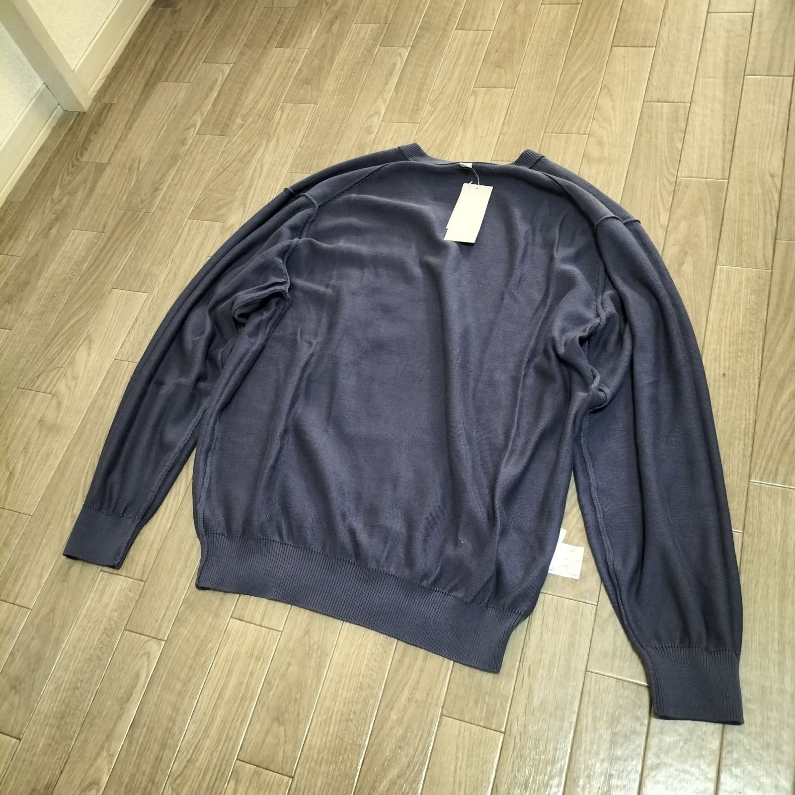 美品未使用☆00s OLD UNIQLO 旧タグ ニット セーター プルオーバー