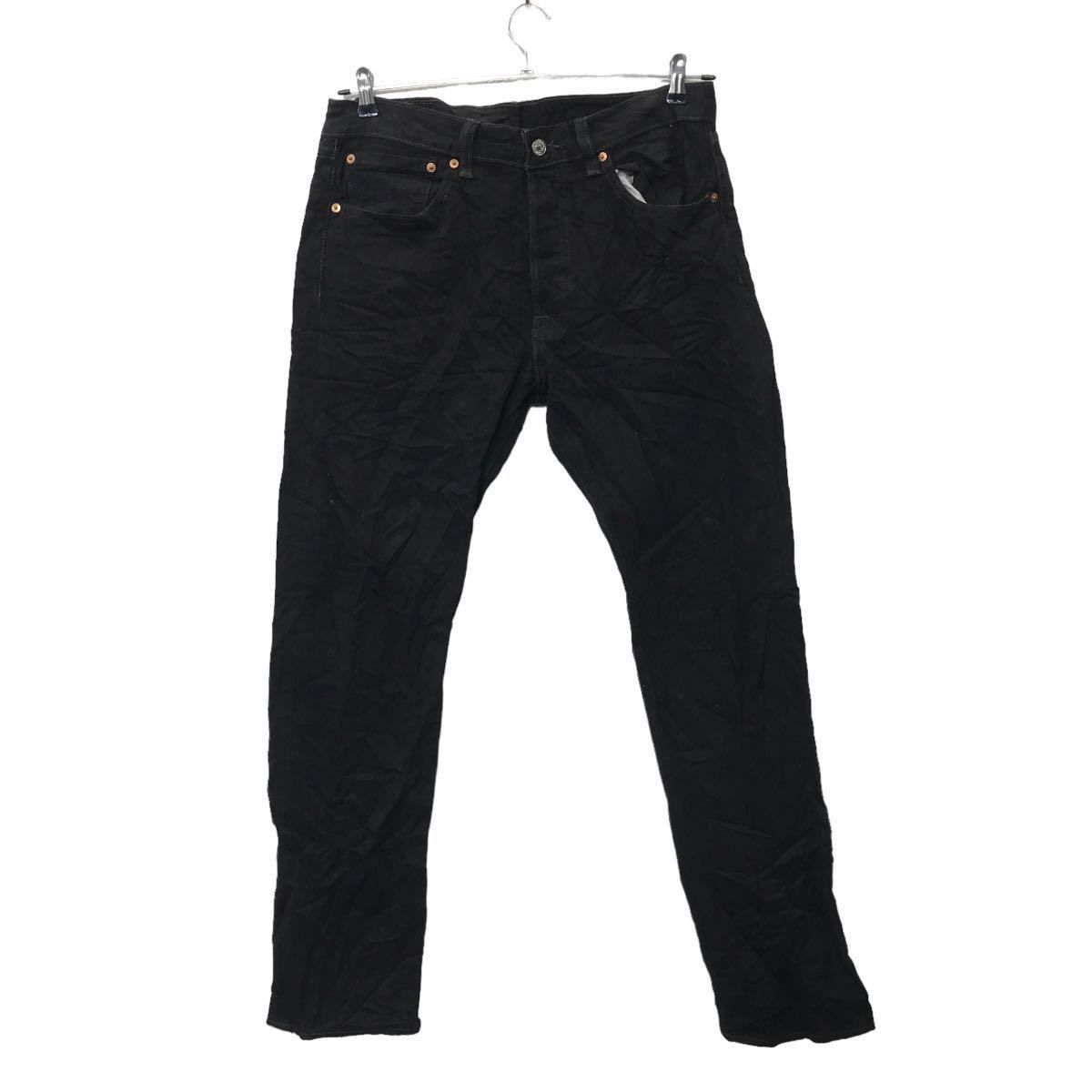 Levi's 501 デニム パンツW32 リーバイス ボタンフライ ブラック コットン 古着卸 アメリカ仕入 2311-1272