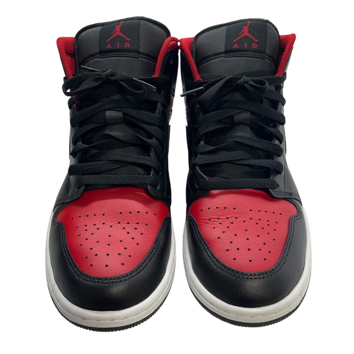 ♪2761 Nike Air Jordan 1 Mid Bred スニーカー DQ8426-067 27.5