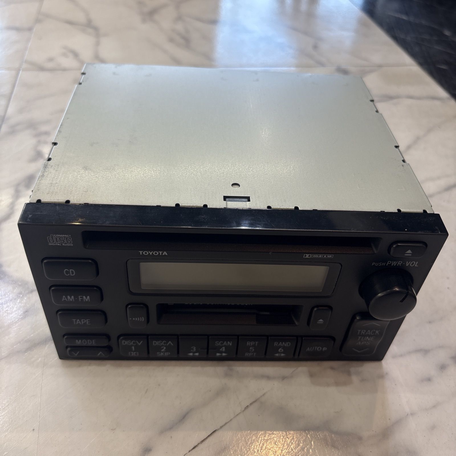 値下げしました！カーオーディオ 最終値下げ トヨタ チェイサー 純正オーディオ デッキ カセット