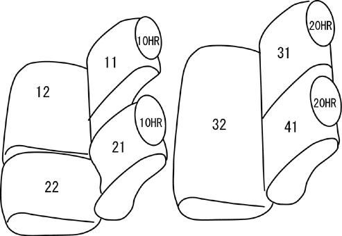 Clazzio クラッツィオ シートカバー ストリームステッチ ライフ JC1 JC2 H20 11～H26 4 EH-0371 BRIGHTFACE_UK