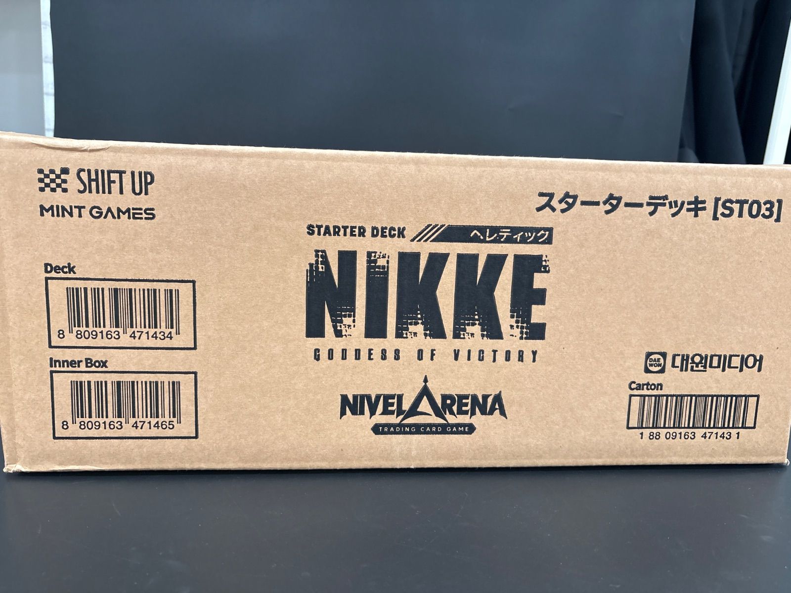 未開封1カートン】NIVEL ARENA 勝利の女神:NIKKE スターターデッキ 