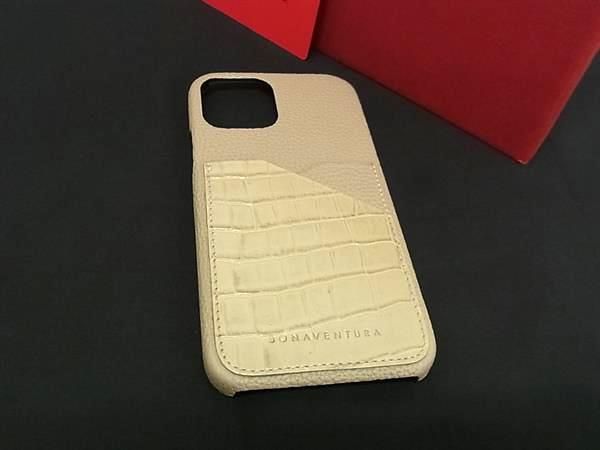 □極美品□ BONAVENTURA ボナベンチュラ クロコダイル型押しレザー