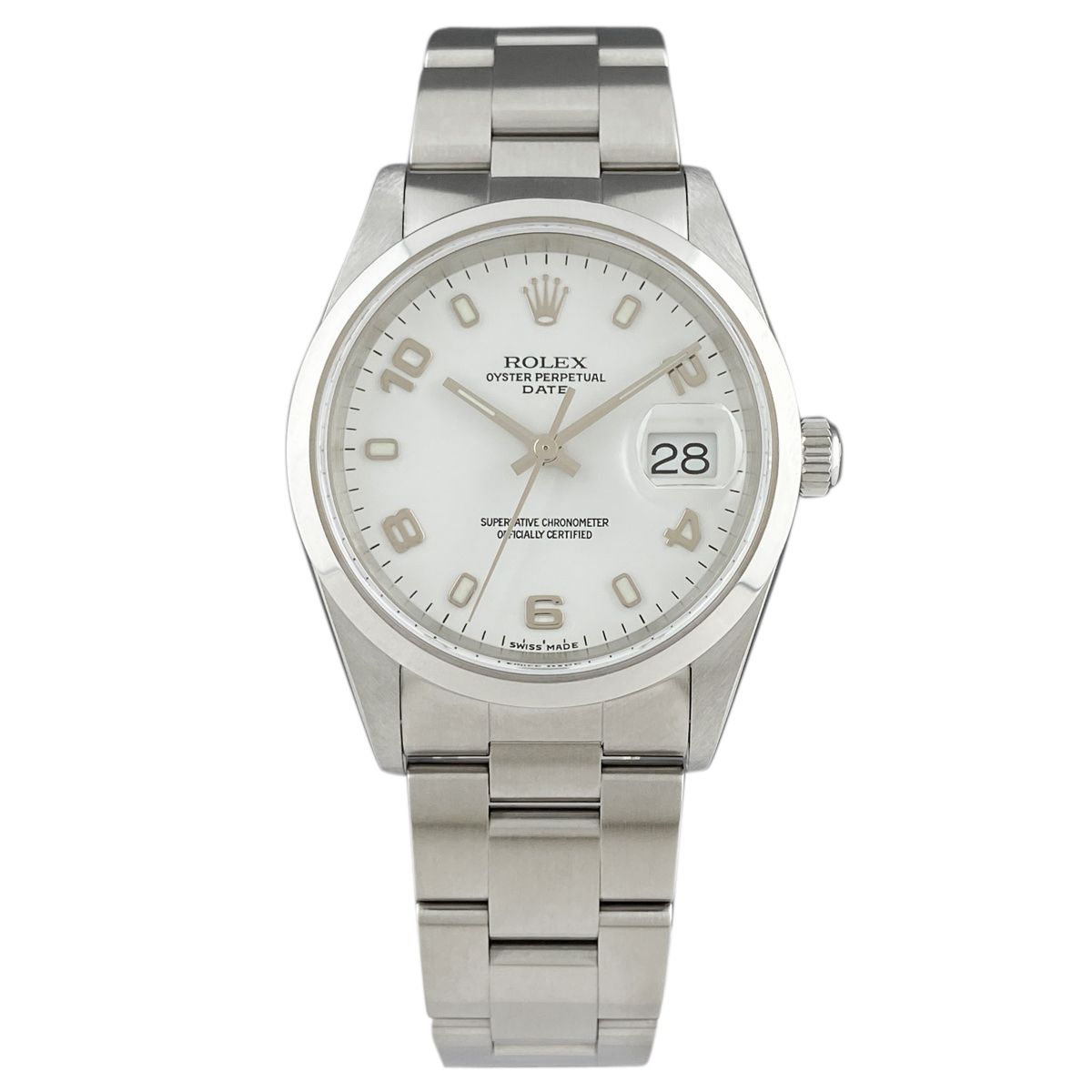 ロレックス ROLEX オイスターパーペチュアル デイト 15200 腕時計 SS  