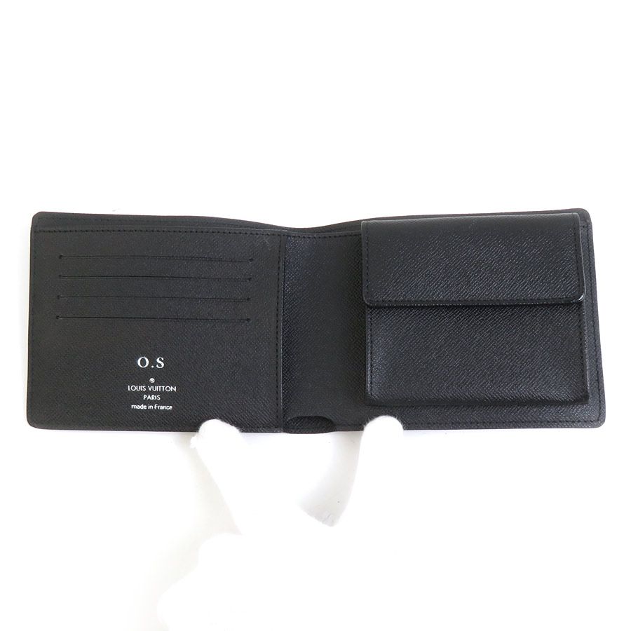 ルイ ヴィトン LOUIS VUITTON 二つ折り財布 ダミエ グラフィット