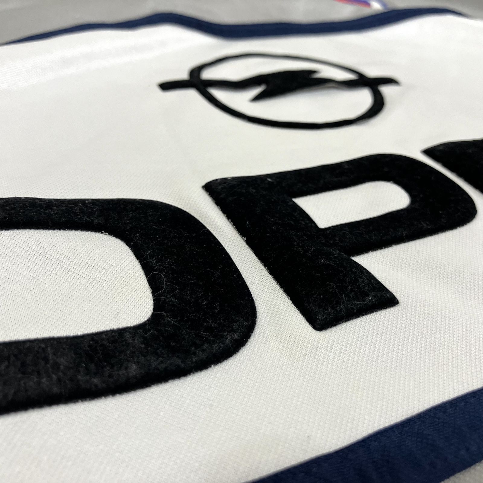 パリサンジェルマン サッカー ゲームTシャツ ユニホーム NIKE ナイキ Lサイズ イギリス製 ポロシャツ 襟付き ワッペン グレー ネイビー