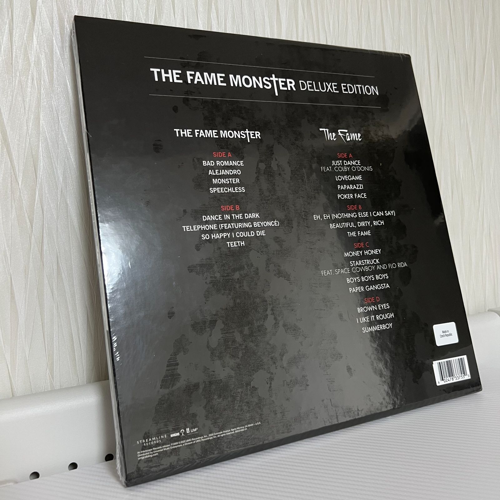 激安で高品質＆送料無料！ Lady Gaga The Fame Monster レコード アナログ 未開封 3LP Box 海外盤 シルバー - コークボトルクリア ヴァイナル カラー盤 レディーガガ