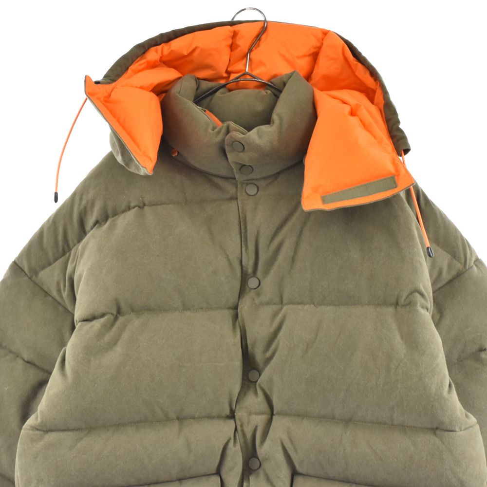 READY MADE (レディメイド) HERITAGE DOWN JACKET ヴィンテージ 加工 ヘリテージ ミリタリー ダウンジャケット  RE-CO-KH-00-00-179 カーキ