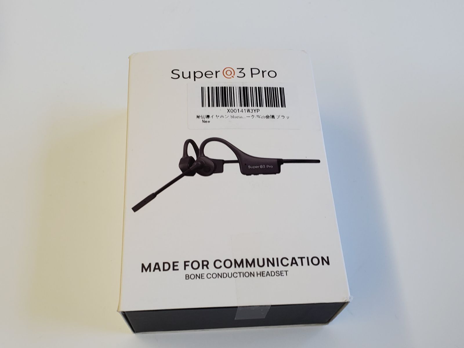 骨伝導イヤホン super Q3 Pro bluetooth マイク付き ダブルノイズ