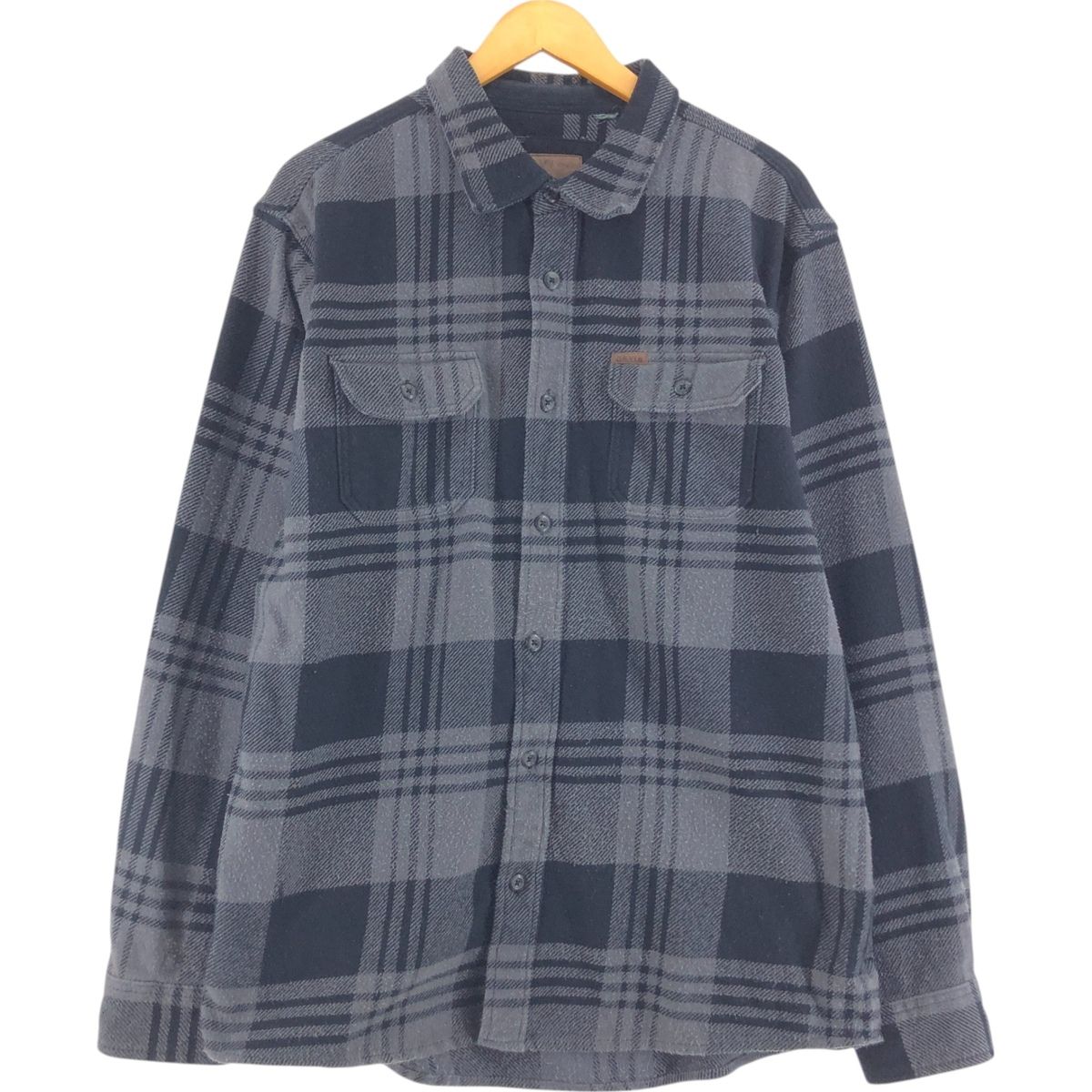 古着 オービス ORVIS 長袖 ヘビーネルチェックシャツ メンズXL相当/eaa514599