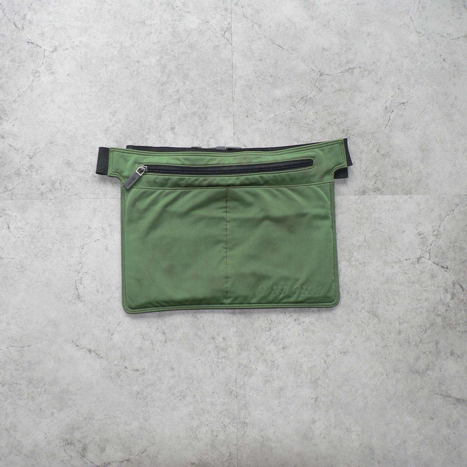 MIU MIU SS1999 Suede Waist Bag – Archive Club MIU MIUミュウミュウ