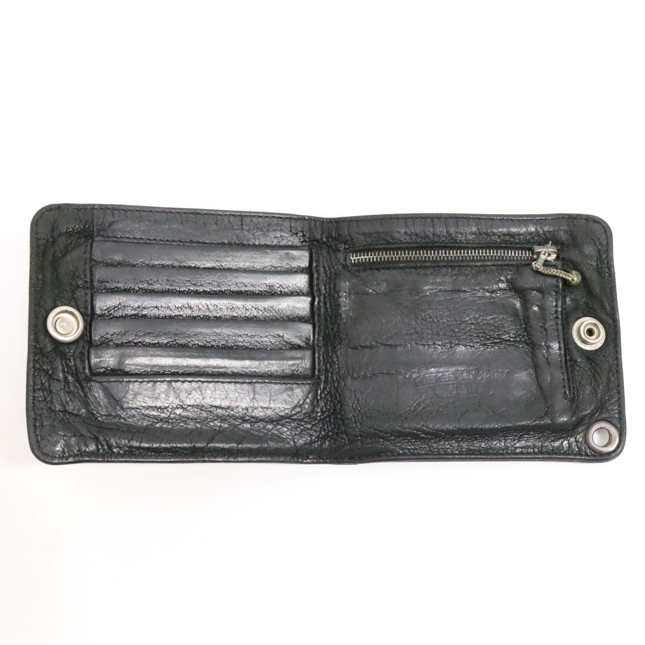 中古B】CHROME HEARTS クロムハーツ 財布 1SNAP 1スナップ クロス 
