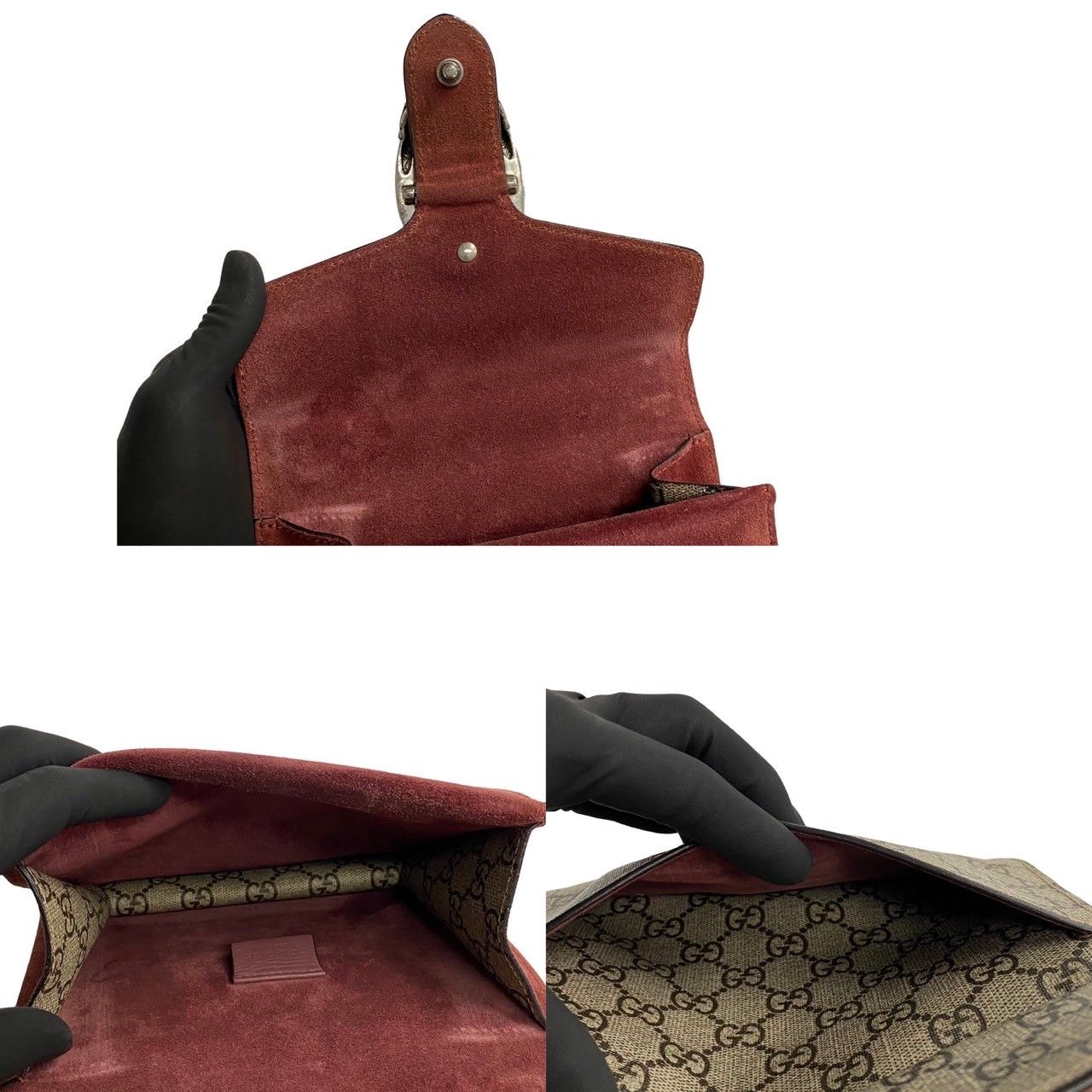 極 美品 希少品 GUCCI グッチ ディオニュソス GGスプリーム